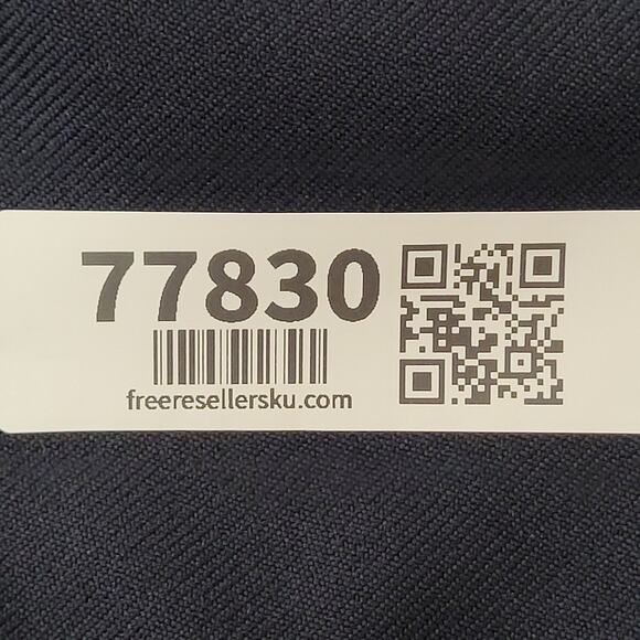 Vintage 80s Wrangler Polyester Pants 36x28 Black - Picture 8 of 16